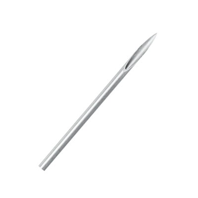 Agulhas Body Piercing Reta 16GA (1 Coating Straight)