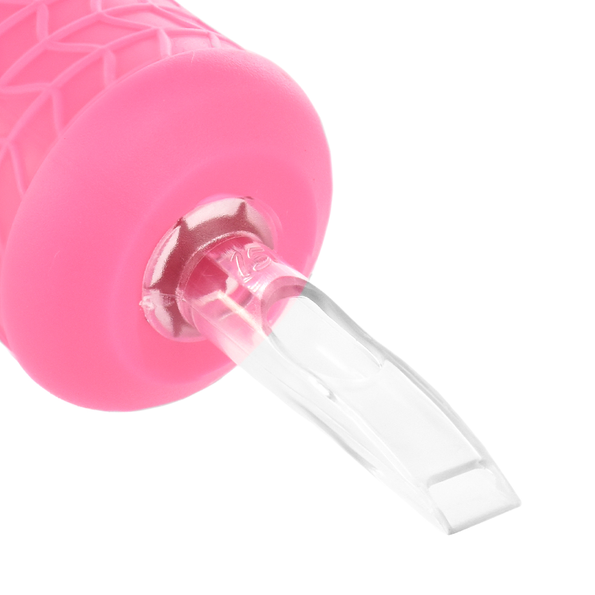 Bico Descartável Flat Fechado Magnum 15 - 30mm - Crystal Pink