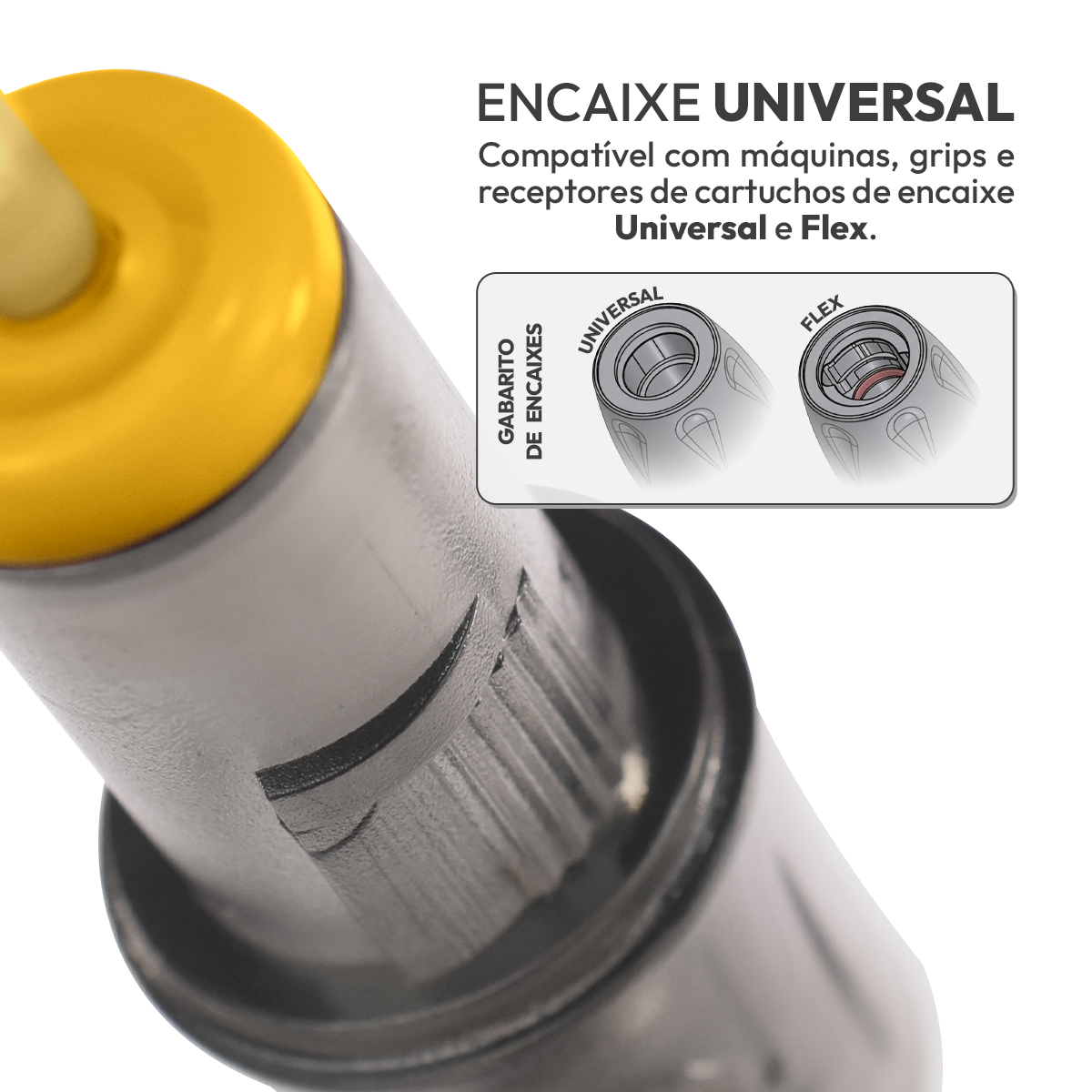 11RS - Cartridge Pro Universal Round Shader 11 - Ø 0.30