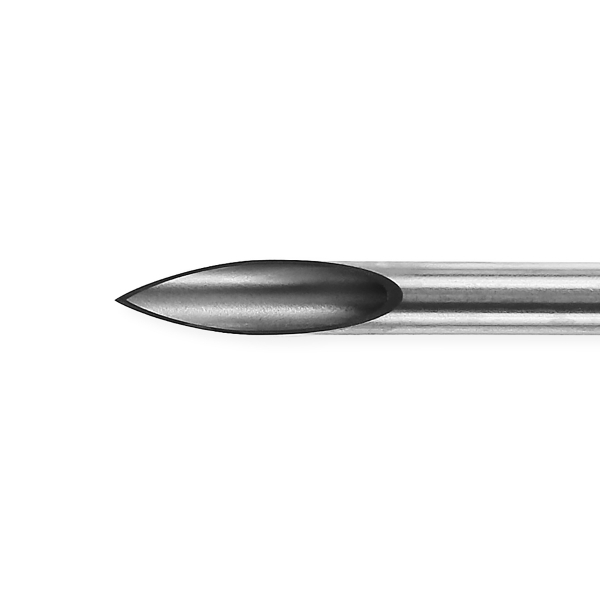 Agulhas Body Piercing Reta 8GA (2 Coating Straight)